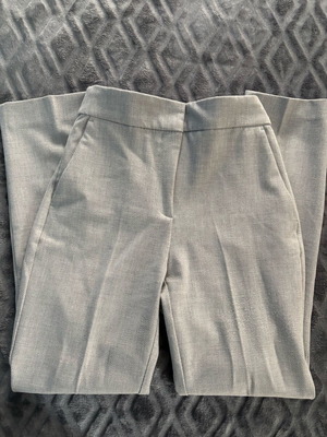 Zara γυναικείο παντελόνι basic γραμμή γκρι σαν καινούργιο, μέγεθος XS
