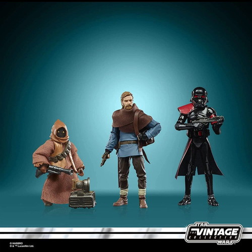 Star Wars Hasbro Obi Wan TV Show 3-pack figure set new