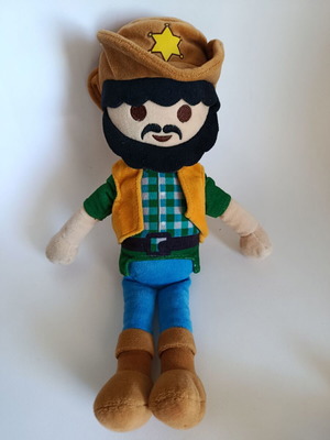 Playmobil stuffed toy used 35 cm