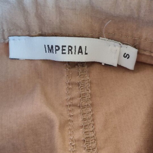 Imperial shirt dress size S like new, beige and brown