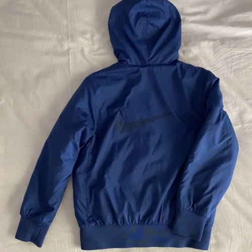 Nike double faced kids jacket for boys 10-12 years like new