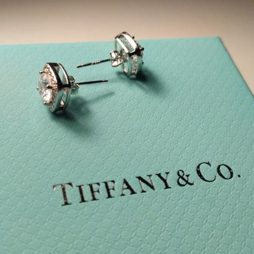 Diamond earrings new, Apefthon, gray