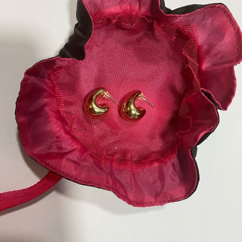 Modern gold earrings new