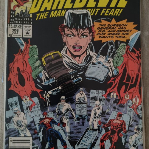 Daredevil #306 Marvel comic book 1992