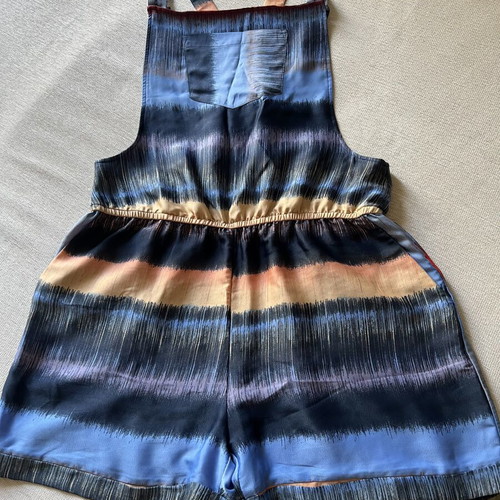 Silvian Heach Summer Jumpsuit like new, multicolor, size M