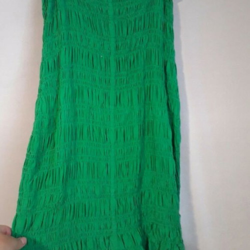 H&M dress green like new