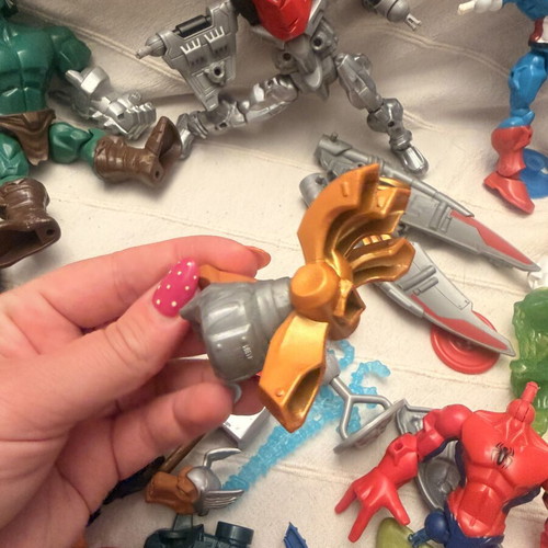 Hasbro Marvel superhero toys used, job lot 2014