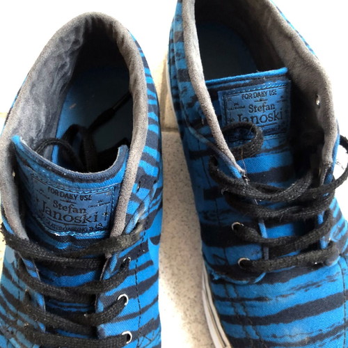Nike SB Stefan Janoski sneakers used size 40 black and blue