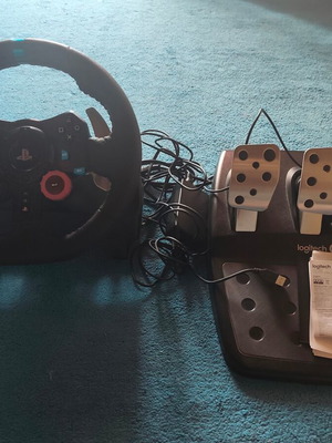 Logitech G29 Driving Force Τιμονιέρα με πετάλια σαν καινούργιο για PC/PS3/PS4/PS5