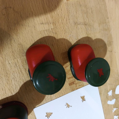 Craft punches used, pack