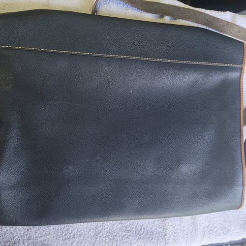 Trussardi handheld bag like new black and brown