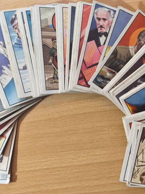 Cards The Great Men of the World set of 100 used