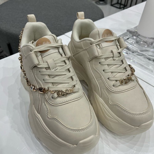 Buffalo women's sneakers like new, beige, size 40