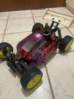 Nitro RC Τηλεκατευθυνόμενο Βενζινοκίνητο Buggy Ansmann Racing Virus σαν καινούργιο
