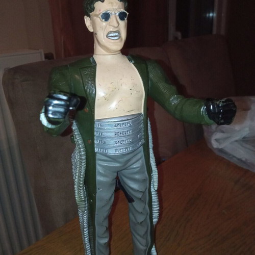 Doctor Otto Octavius figure used, height 29cm