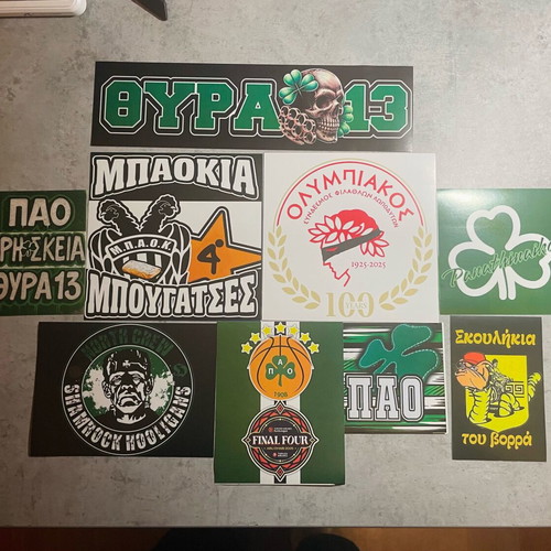 Thyra 13 stickers new, various sizes, pack of 9