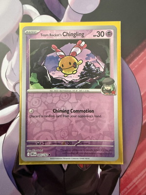 Κάρτα Team Rocket's Chingling Holo καινούργια, Destined Rivals 085/182