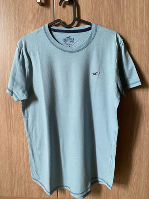 T-shirt Hollister ανδρικό σαν καινούργιο, 100% βαμβακερό, μέγεθος S