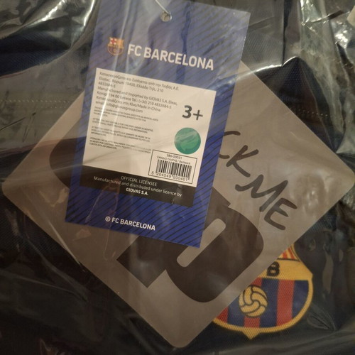 FC Barcelona "BARCA BARCA" school backpack new, Back Me UP