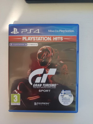 Gran Turismo Sport PS4 game like new with VR support