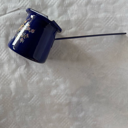 Enamel coffee pot 250ml new, for Greek coffee and all stovetops