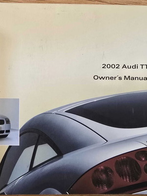 Audi TT 2002 Εγχειρίδιο και CD πλοήγησης μεταχειρισμένα