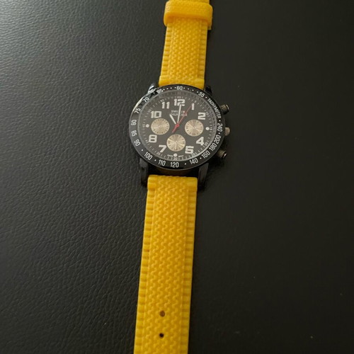 Swiss unisex watch like new, yellow and gold