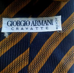GIORGIO ARMANI ανδρική γραβάτα 100% μετάξι