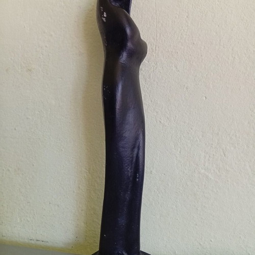 Sculpture "Motherhood" cast iron 37 cm used