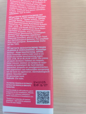 Apivita Sunscreen SPF 50 BB Cream for Spots and Wrinkles