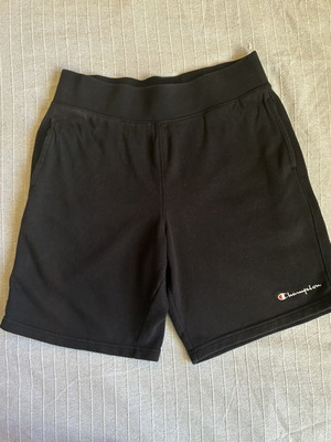 Champion Black French Terry Sweat Shorts Mens Medium used