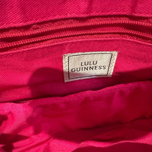 Lulu Guinness vintage shoulder bag black, like new
