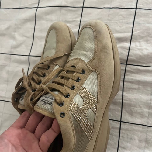 Hogan shoes used, size 39.5, beige