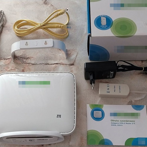 ZTE ZXDSL 931VII modem-router used, fully functional