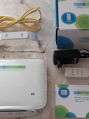 ZTE ZXDSL 931VII modem-router used, fully functional