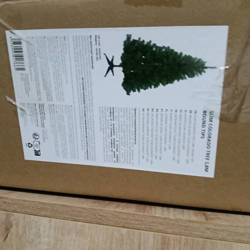 Christmas tree Slim Colorado 1.8m like new