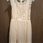  Φόρεμα κοντό ιβουάρ, London Boutique, L