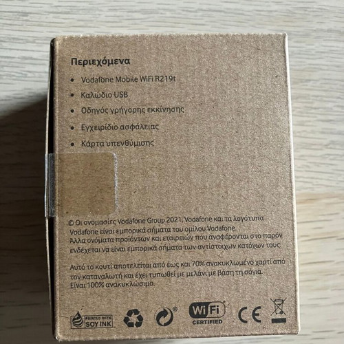 Wireless 4G portable Wi‑Fi hotspot Vodafone like new