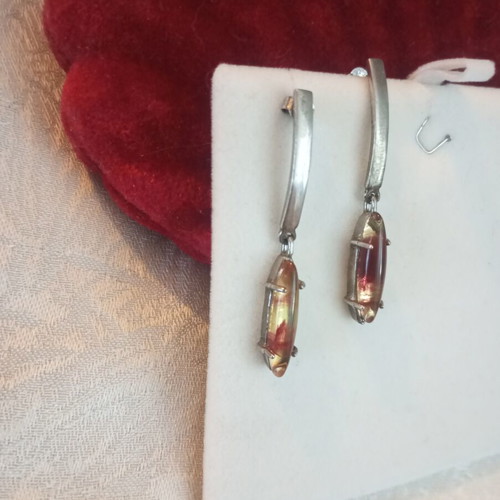 Silver 925 earrings, 5.6g