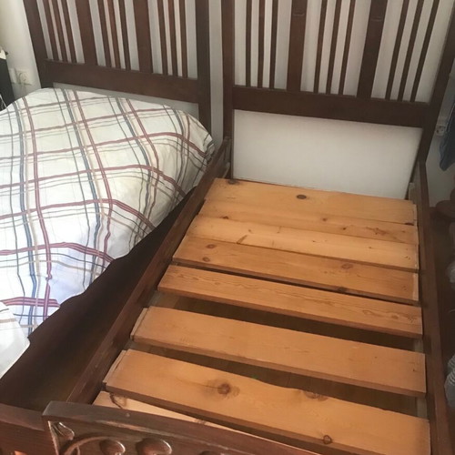 Antique beds used 150 years old solid wood with handmade carvings