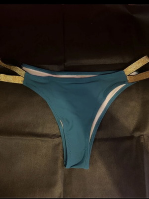 Bikini emerald/gold new, size Large