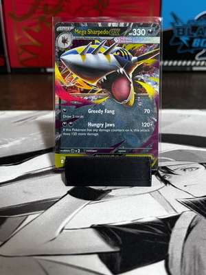 Mega Sharpedo EX card from Phantasmal Flames like new