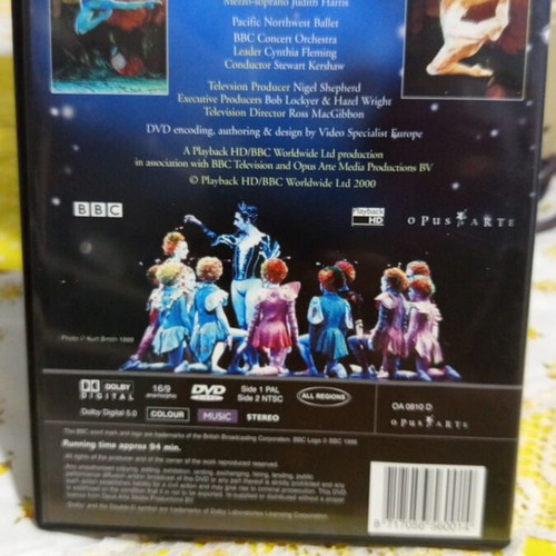 A Midsummer Night's Dream Ballet DVD new, entechno music