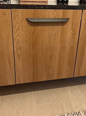 Μπουφές με καθρέφτη σαν καινούργιο, μοντέρνος με μαρμάρινη επιφάνεια