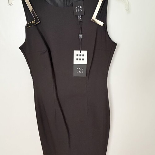 Access pencil dress new, black, size M
