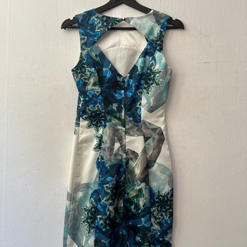 H&M dress new, size S-M, white multicolor