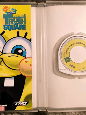 SpongeBob's Truth Or Square PSP like new, complete