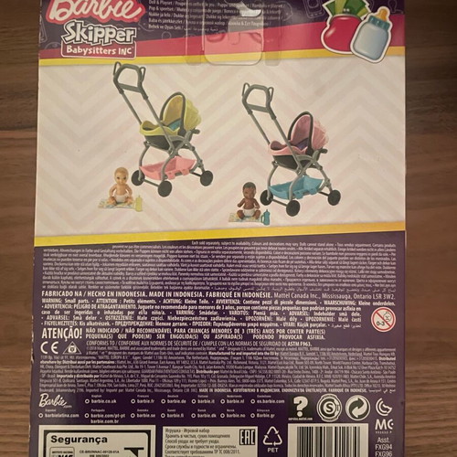 Barbie Skipper Babysitter Doll Set New
