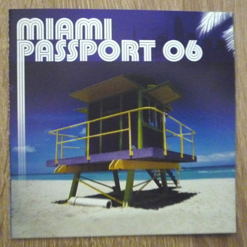 Miami Passport 06 CD used, electronic genre, disc and covers only