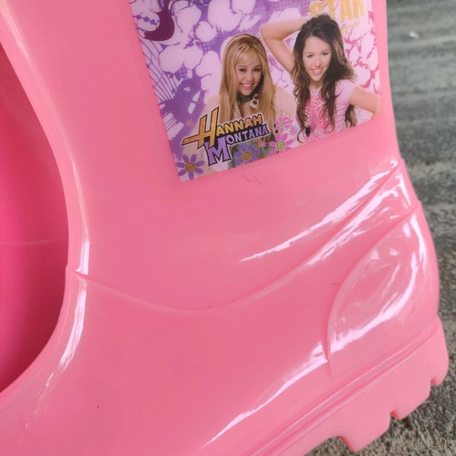Παιδικές γαλότσες Hannah Montana καινούργιες, ροζ, μέγεθος 33